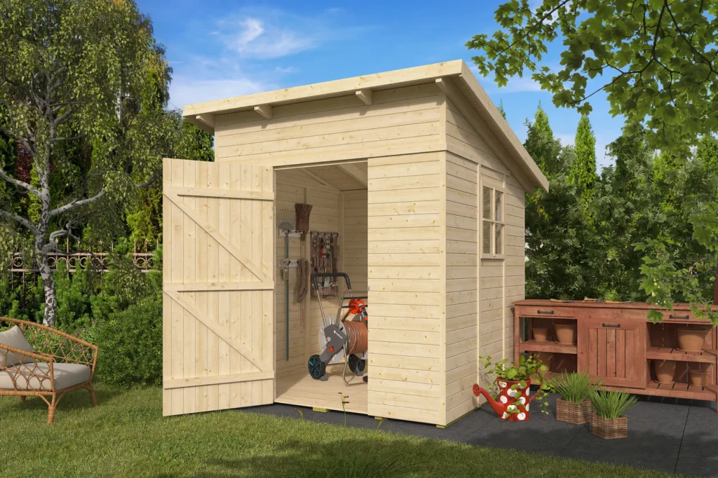 Drvena kućica Raymond od nordijske smreke kmk box